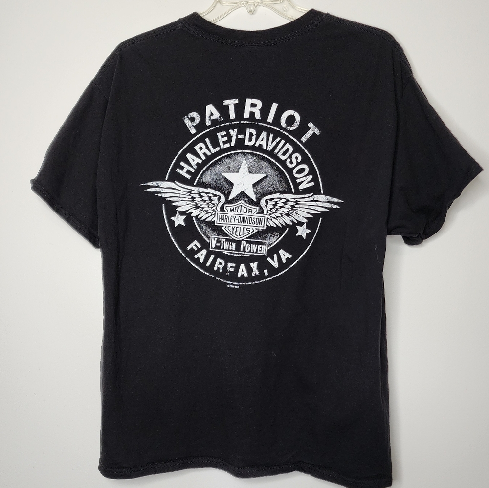 Harley-Davidson Ride of the Patriots 2019 black men's XL tshirt - Picture 2 of 7